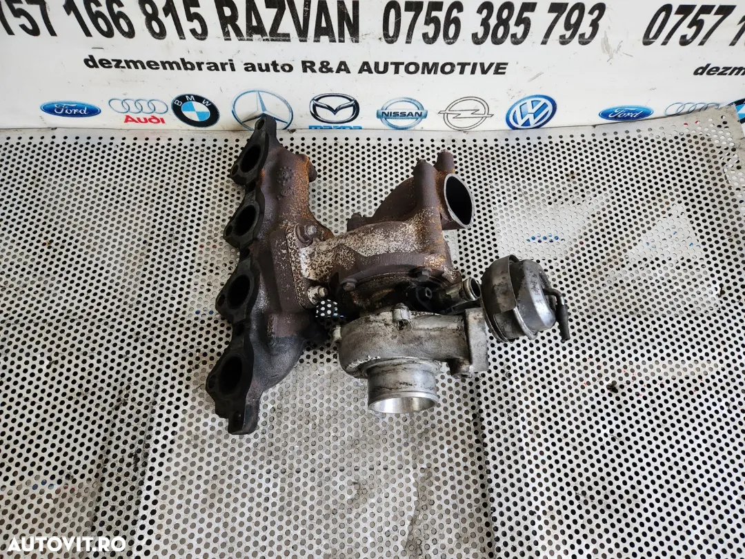 Turbo Turbina Opel Astra H Meriva Zafira B Corsa D 1.7 Cdti Euro 4 Cod -3711 Motor Z17DTR 125 CP - - 6