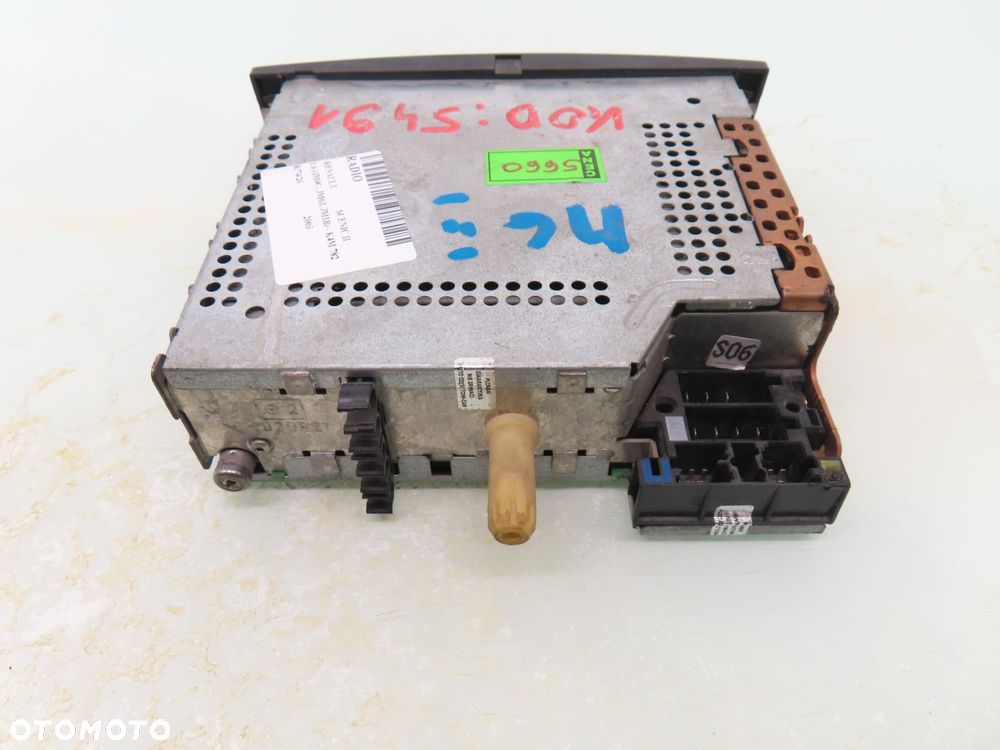 RADIO RENAULT SCENIC II 8200256141D 8200256141TK710 - 4