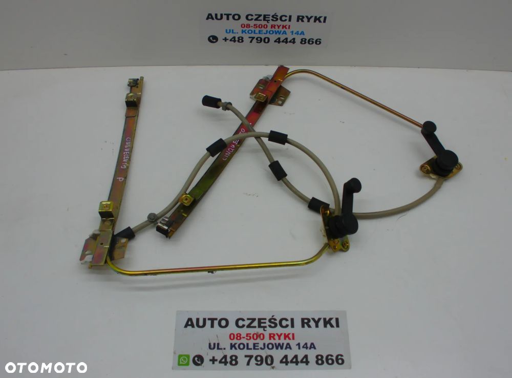 Fiat Cingecento Mechanizm Podnoszenia Szyby Prawy Lewy Przód - 1