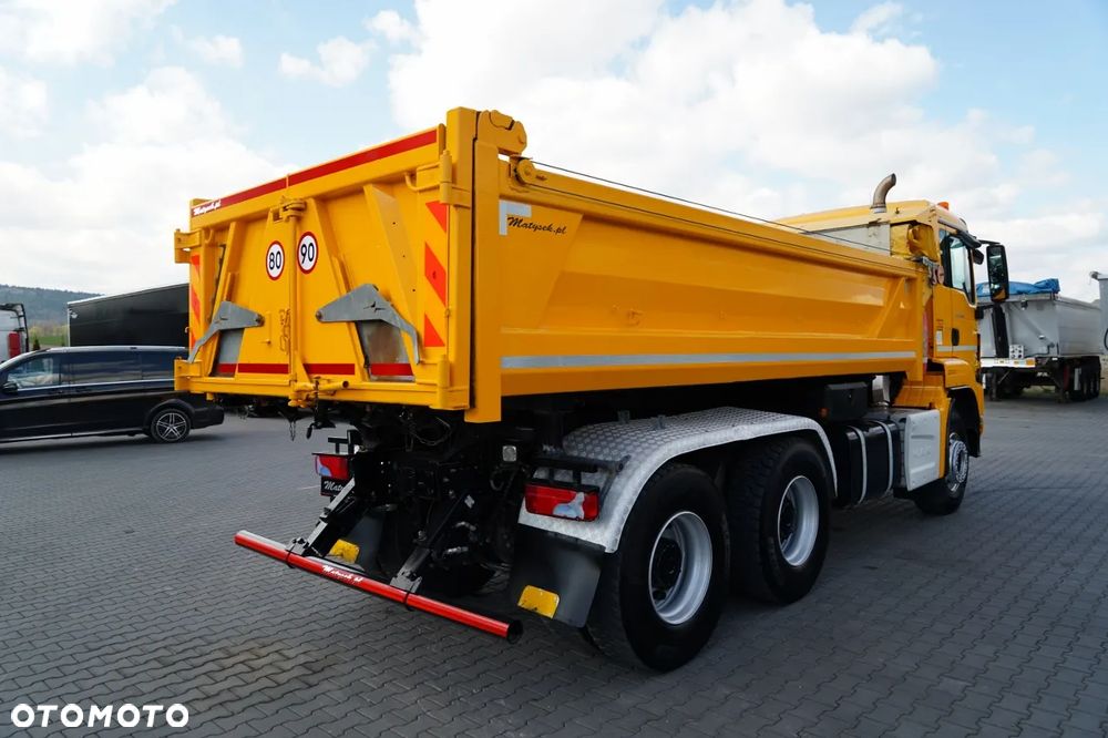 MAN TGS 33.440 / 6X4 / 2 STRONNA WYWROTKA / HYDROBURTA / BORDMATIC / AUTOMAT / EURO 6 - 15