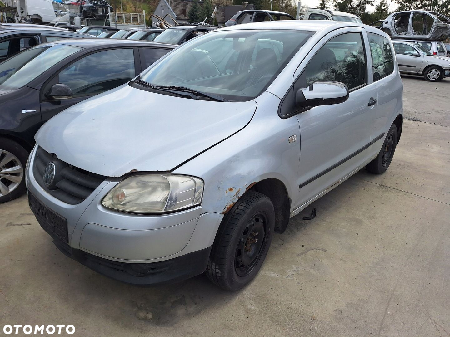 VOLKSWAGEN VW FOX 5Z 5Z1 5Z3 5Z4 SREBNE KIEROWCY DRZWI LEWE LA7W - 4