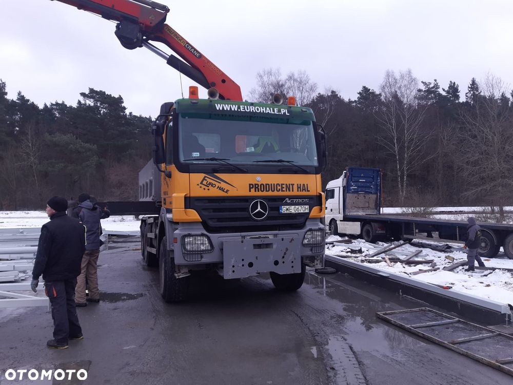 Mercedes-Benz ACTROS 6X6 BORTMATIC PALFINGER 29TON/M - 1