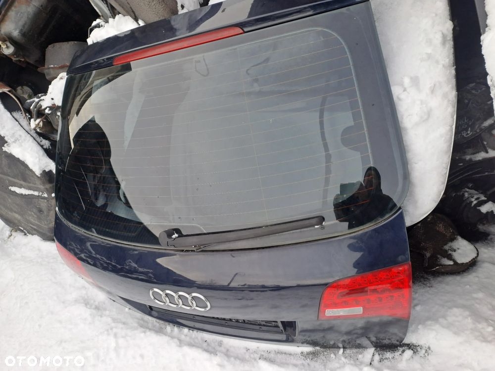 Audi A6 C6 zderzak przedni pod Xenon lampy błotniki drzwi maska kod lakieru LZ5D i inne - 14