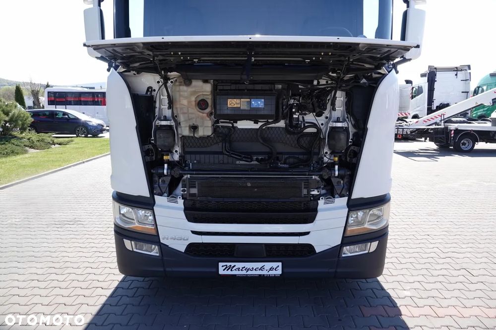 Scania R 450 / RETARDER / HYDRAULIKA / KLIMATYZACJA POSTOJOWA / OPONY 100% - 35