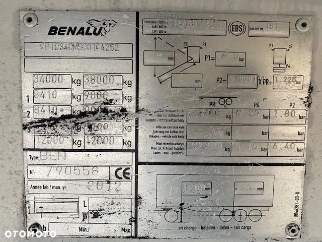 Benalu C34CMS01 / ALUMINIOWA / 4800 kg / SPROWADZONA - 6