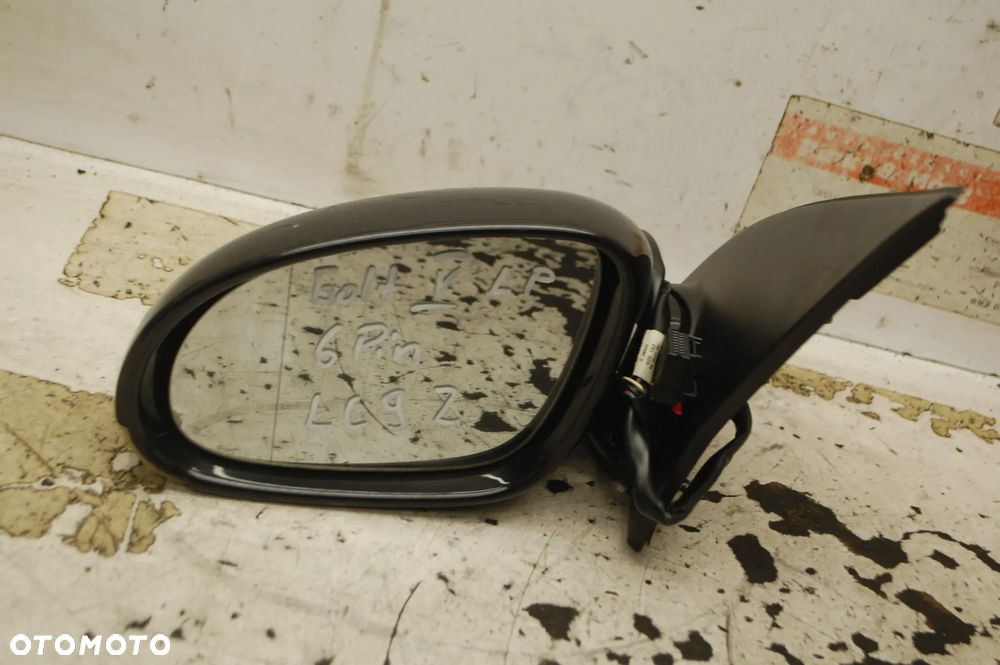 LUSTERKO PRAWY PRZÓD PRZEDNIE PRAWE LA7W/ LC9Z/ LC5J/ LD5Q 7 PIN/ 6 PIN VW GOLF V - 8