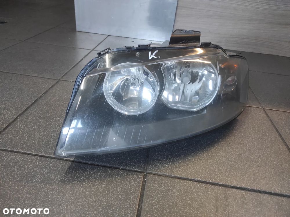 AUDI A3 8P 03-08R LAMPA LEWA PRZEDNIA ..K.. H7 8P0941003K WYSYŁKA !!! - 2