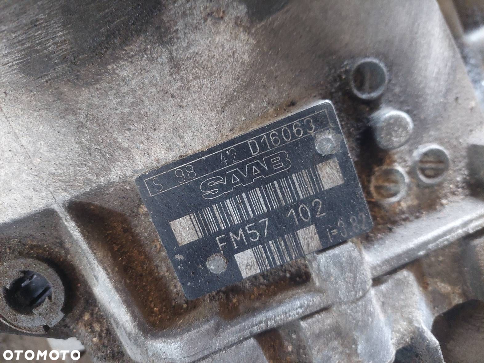 SKRZYNIA BIEGÓW MANUAL 5 BIEGÓW SAAB 9-3 II 1.8 T FM57 - 5