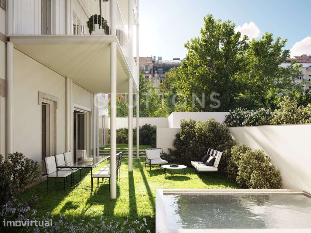 Apartamento 5 quartos, jardim, piscina, garagem, Avenidas Novas Lisboa - Grande imagem: 2/20