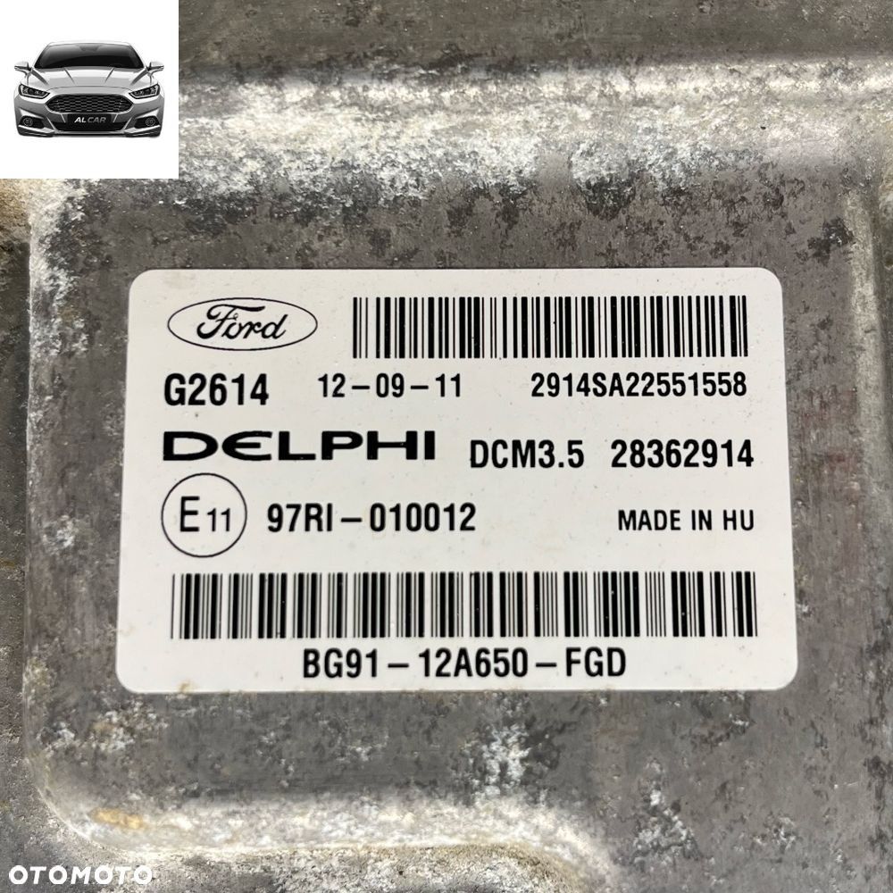 STEROWNIK SILN IKA 2.0 TDCI EURO 5 FORD MONDEO MK4 BG91-12A650-FGD - 2