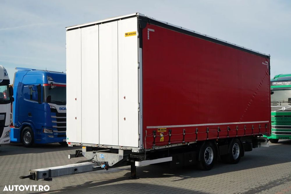 Wielton REMORCA 8,1 M / TANDEM / TRANSPORTABILĂ / 2021 - 2