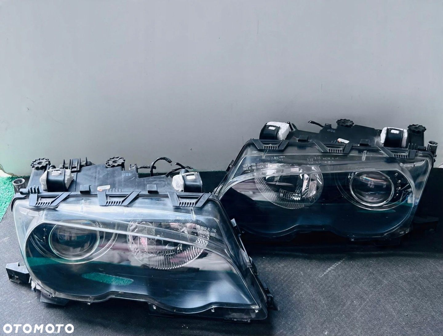 LAMPY PRZEDNIE REFLEKTORY BMW E46 M3 BI XENON COUPE CABRIO EUROPA KOMPLETNE - 1