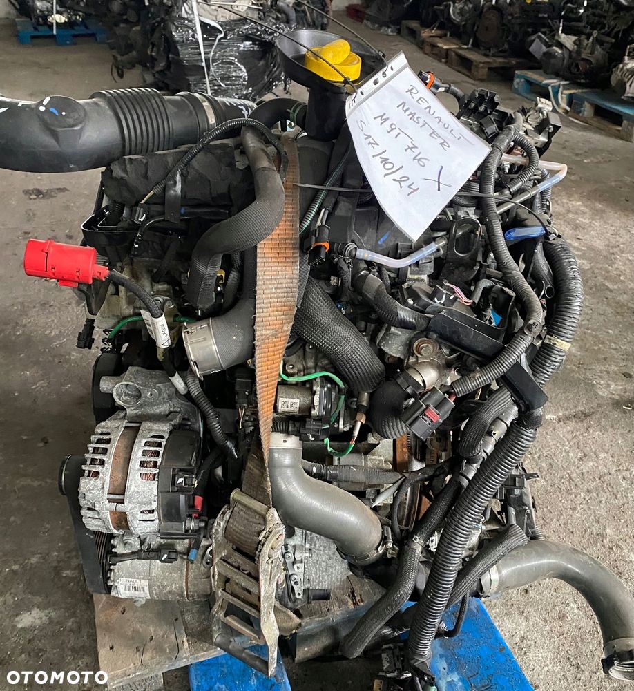 RENAULT MASTER SILNIK MOTOR 2.3 M9T716 CAŁKOWICIE KOMPLETNY IDEALNY