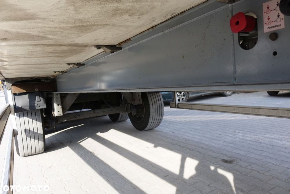 Chereau CHŁODNIA / CARRIER MAXIMA 1300 / OSIE BPW / OŚ PODNOSZONA / KOSZ NA  KOŁO ZAPASOWE - 9