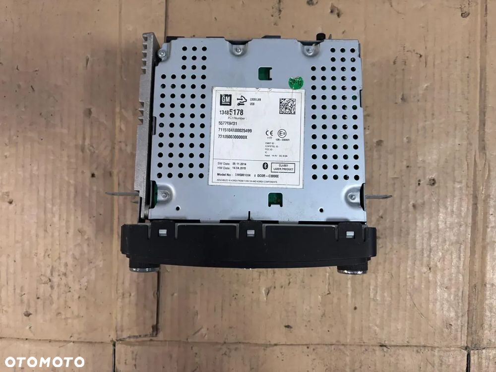OPEL CORSA E RADIOODTWARZACZ 13485178 EUROPA - 1
