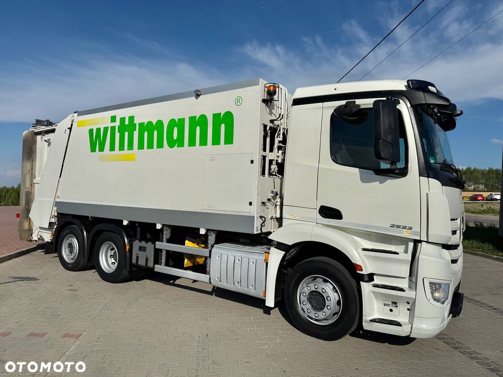 Mercedes-Benz Antos 2533 *Śmieciarka, ZOELLER MEDIUM XL 23, Euro 6, 158tyś Przebiegu* - 3