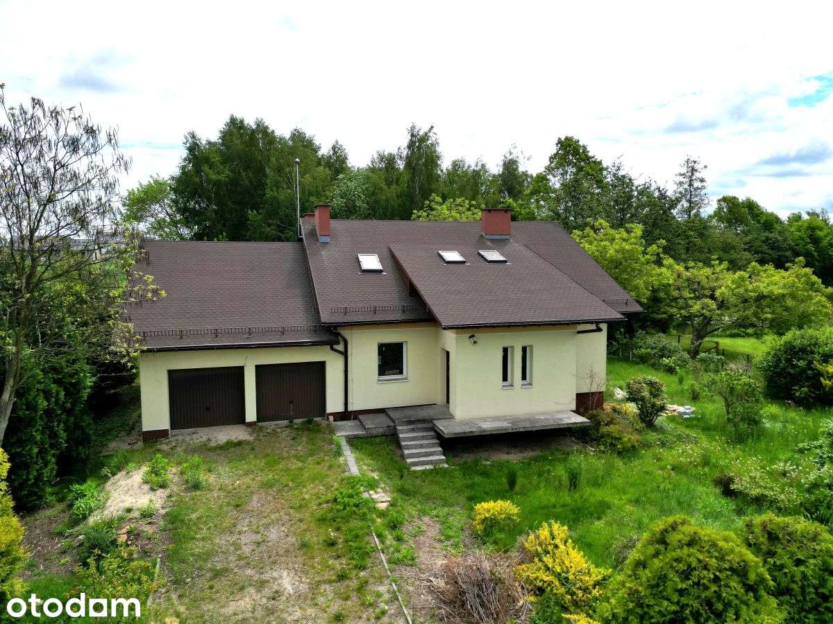 Przestronny dom do wykończenia – 235 m², cisza, zi