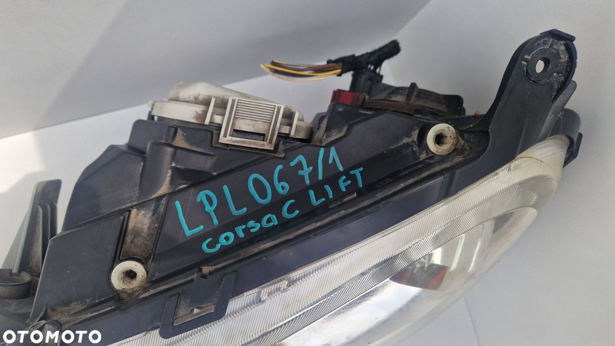 OPEL CORSA C LIFT LAMPA PRZÓD PRZEDNIA LEWA  EUROPA 13100535 - 1