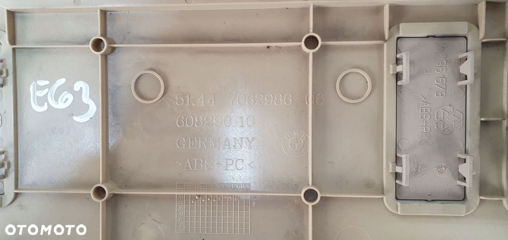 Bmw E63 E64 Lampka Podsufitki Oświetlenia Wnętrza Kabiny Szyberdach 7062986 - 4