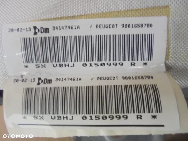 PEUGEOT 5008 I 2010-2016 KURTYNA PRAWA - 2