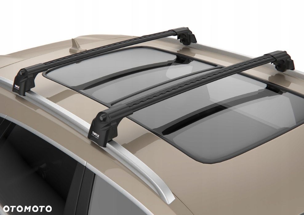 Bagażnik dachowy TURTLE belki na relingi Audi Q3 Q5 Q7 - 8