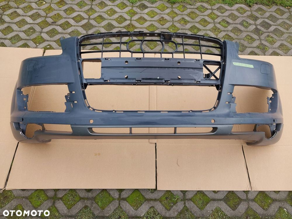 zderzak przód audi q7 4l spryski pdc oryginał nowy!! - 1