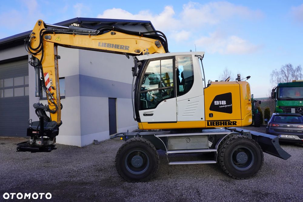 Liebherr 918 Compact  Rototilt + Szczypce Oilquick