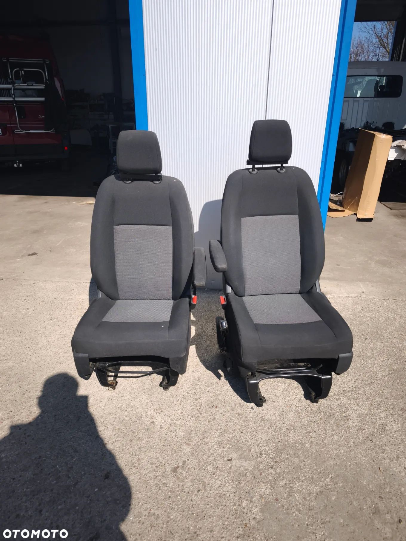 Fotel kierowcy pasażera pojedynczy lewy prawy Citroen Jumpy III Peugeot Expert Proace 2016- - 1