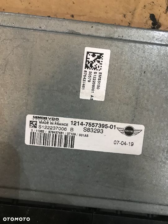 Komputer sterownik MINI COOPER S122237006B - 2