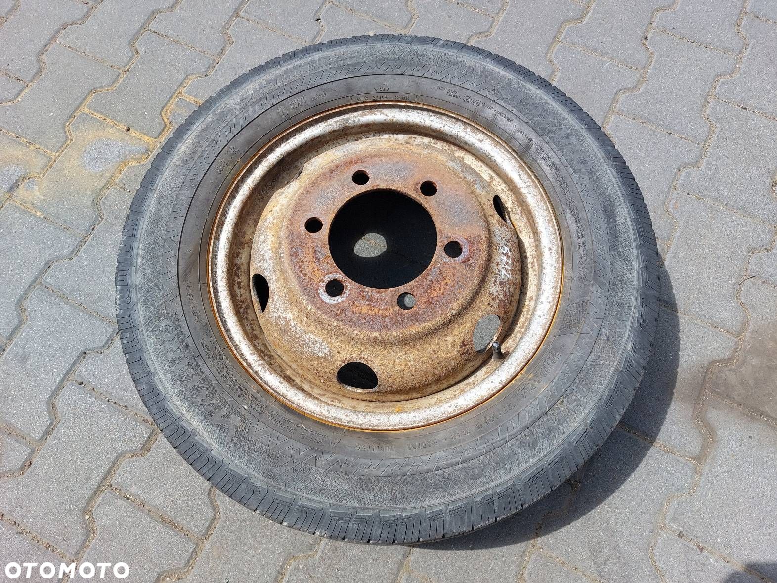 KOŁO FELGA OPONA ZAPAS 6x170 5Jx16 FI130,1 195/75R16C IVECO DAILY II - 1