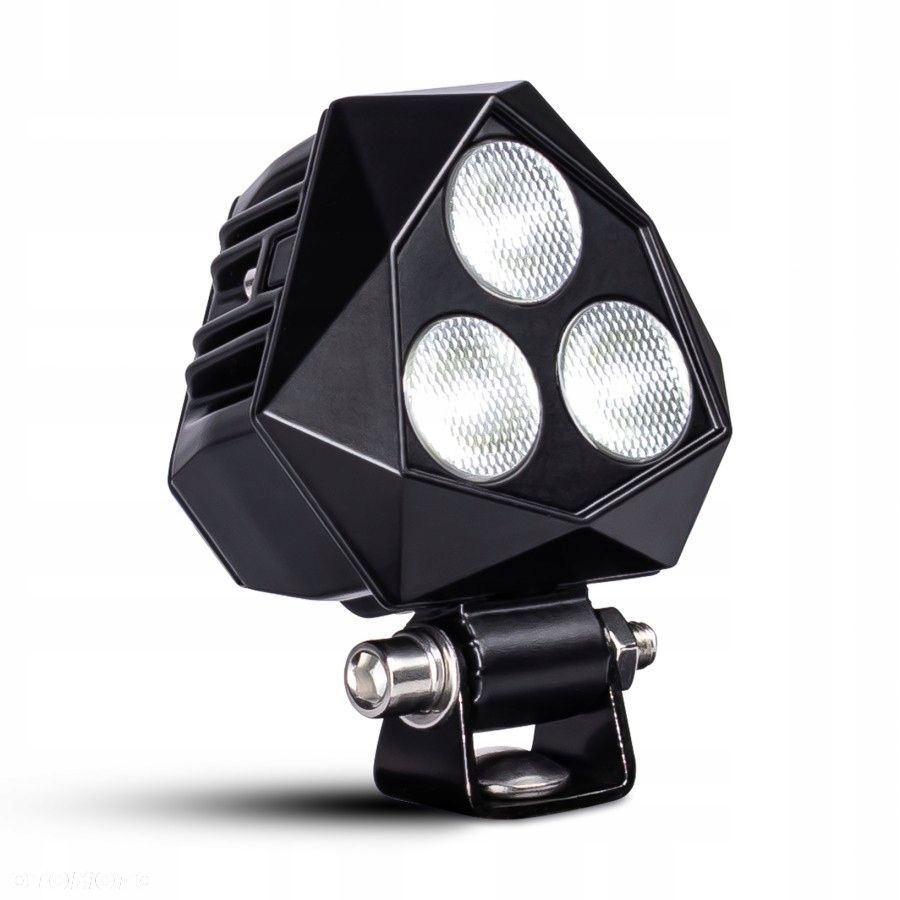 lampa robocza led 3xled trójkątna do pojazdów i maszyn - 1