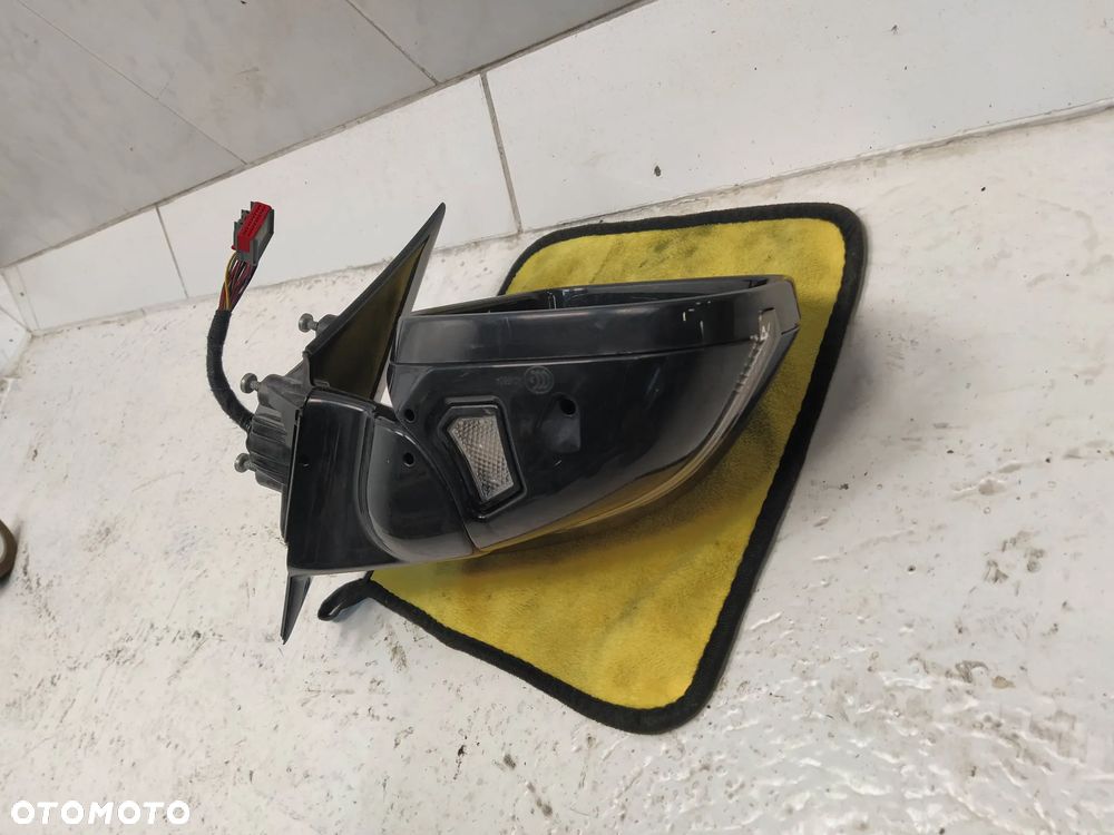 JAGUAR XJ X351 LUSTERKO PRAWE Z POŚWIETLENIEM 16 PIN KOMPLETNE - 8