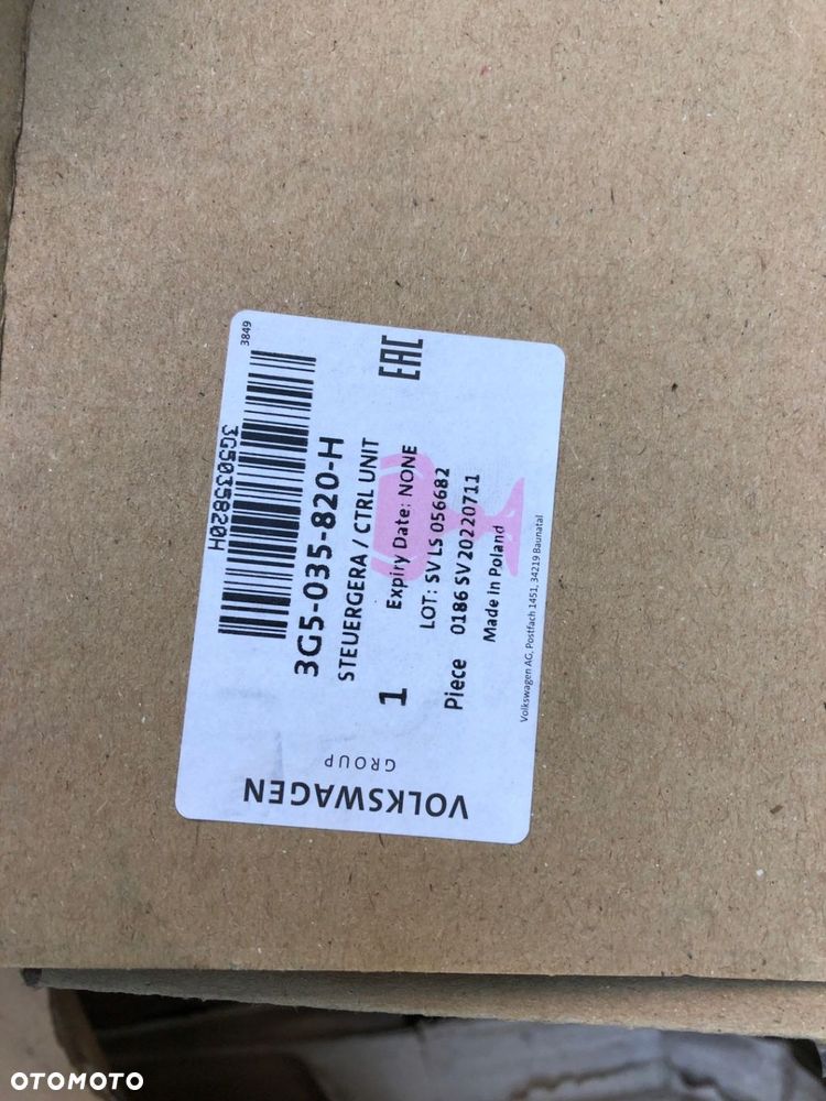 CZYTNIK MULTIMEDIA PASSAT B8 NAWIGACJA 3G5035820 - 2