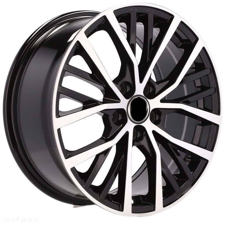 4x Felgi 17 m.in. do VW Bora FOX Golf MK3 Polo Taigo T-CROSS SKODA Scala Fabia Rapid - BK952 - 3