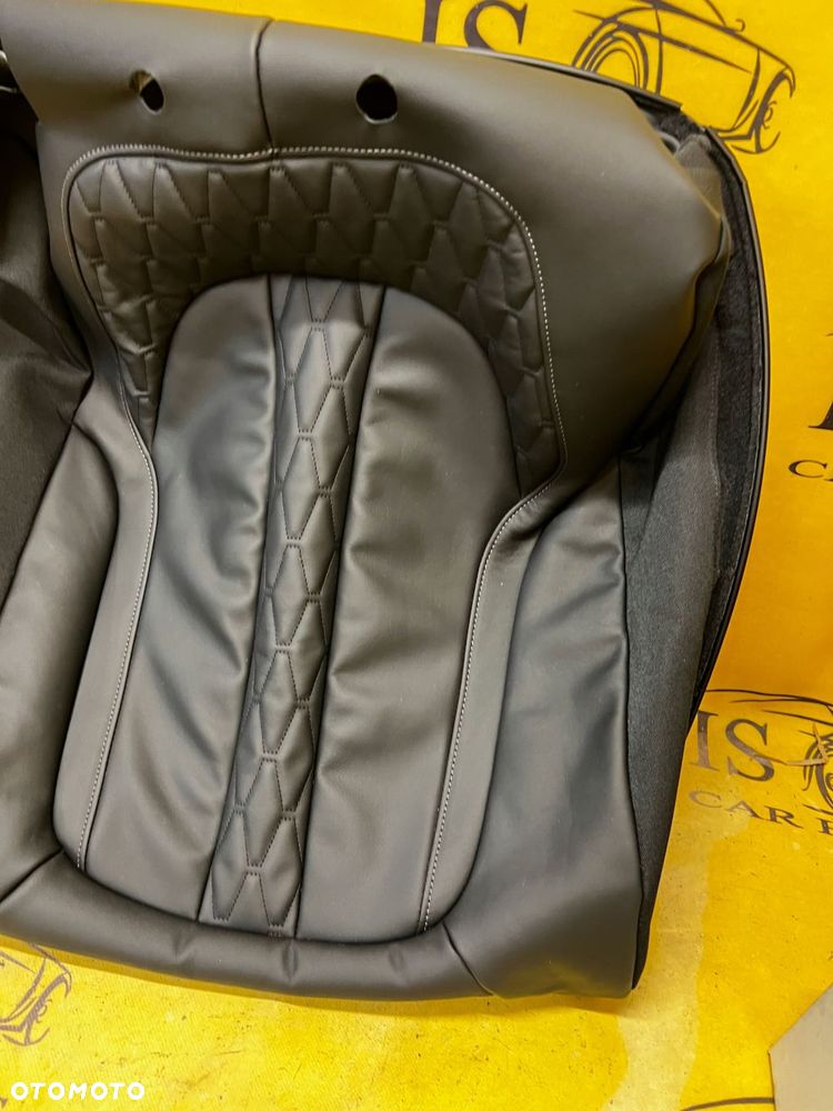 POSZYCIE FOTELA KANAPY TYŁ PRAWY PRAWA SKÓRA MERINO SCHWARZ BMW X5 G05 NOWE OEM - 4