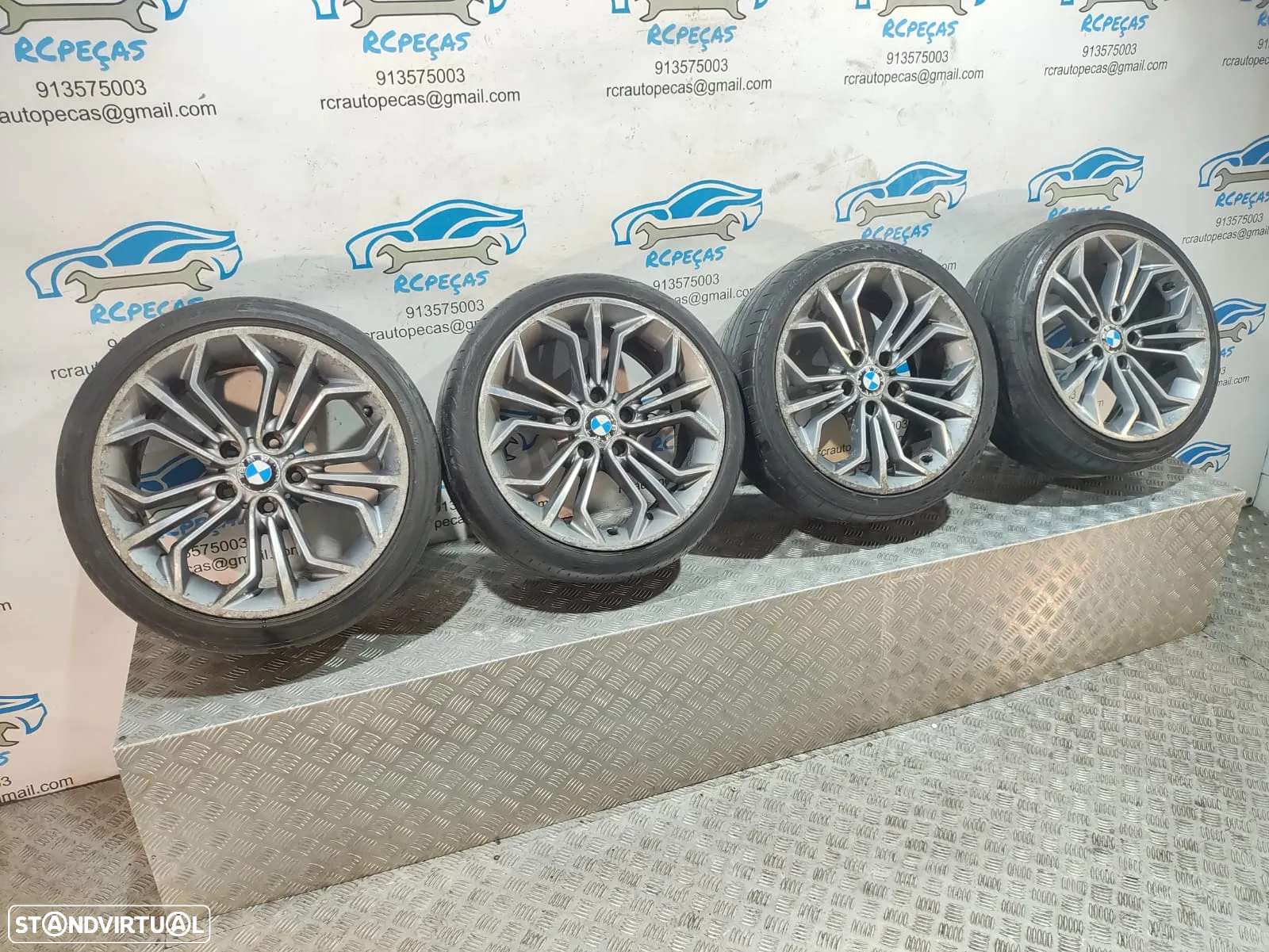 Conjunto Jantes 18 Originais BMW X1 E84 9J ET41 5x120 - 6