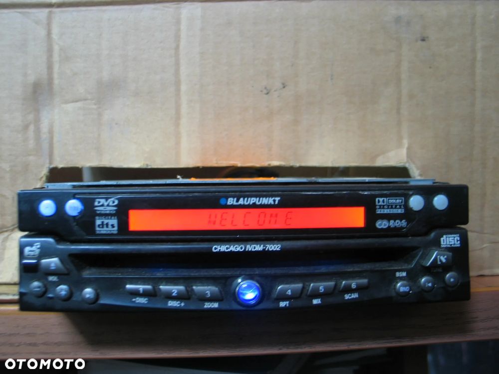 radio radioodtwarzacz nawigacja blaupunkt chicago IVDM-7002 + 2 tuner - 7