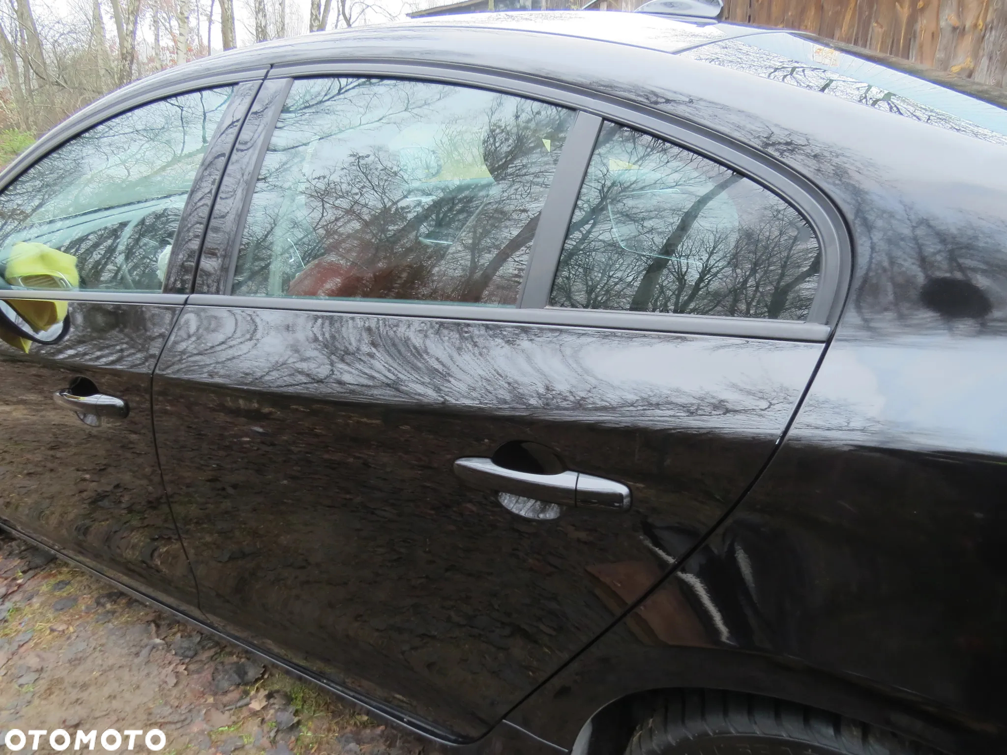 DRZWI LEWY TYŁ TYLNE 717-46 ONYX BLACK VOLVO S60 II 10-18 - 3