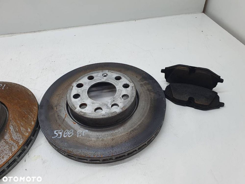 TARCZA TARCZE PRZÓD KLOCKI KOMPLET SKODA OCTAVIA IV 2.0 TDI ORYGINAŁ - 4