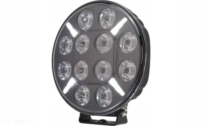 halogen okrągły full led 12/24v 12000lm jumbo mercedes man scania daf - 1