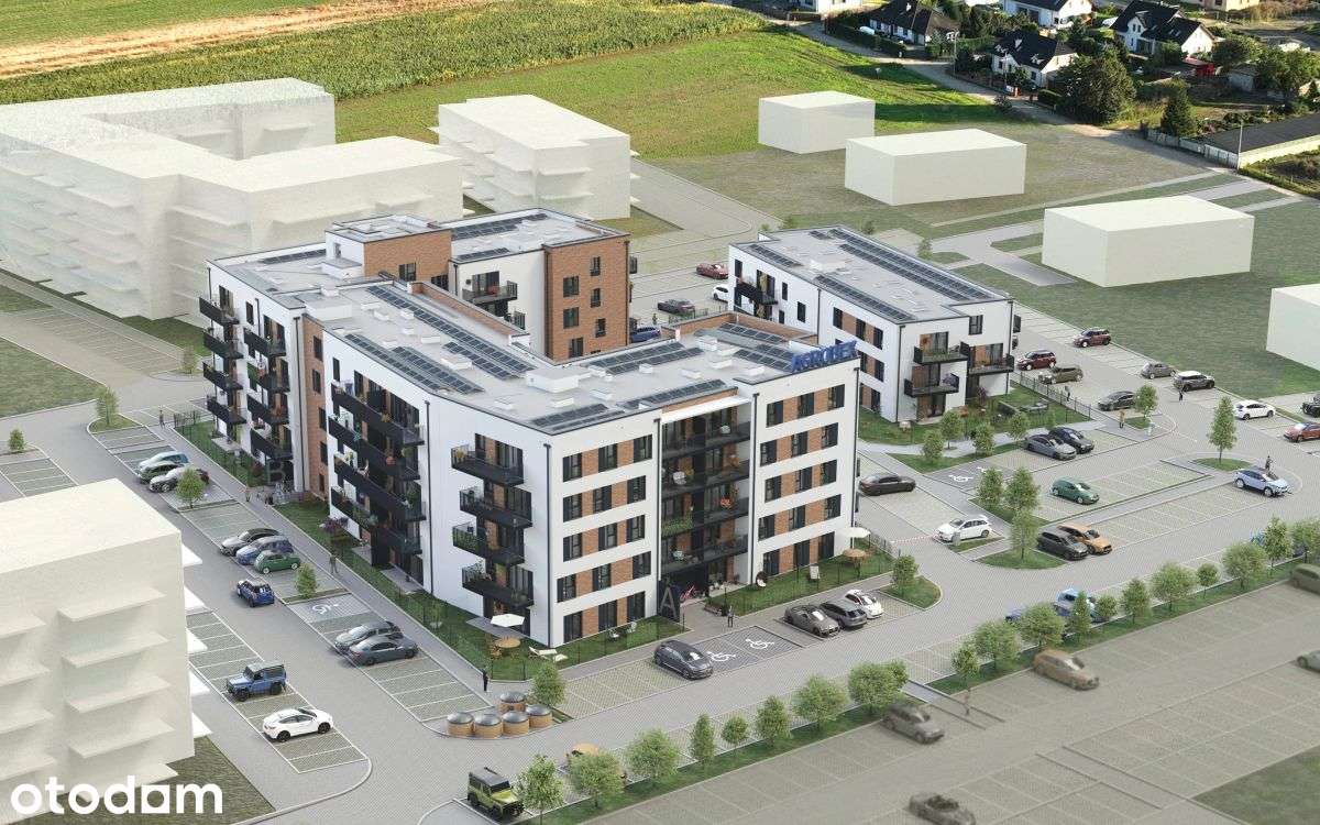 2-pokojowe mieszkanie 51m2 + balkon Bezpośrednio