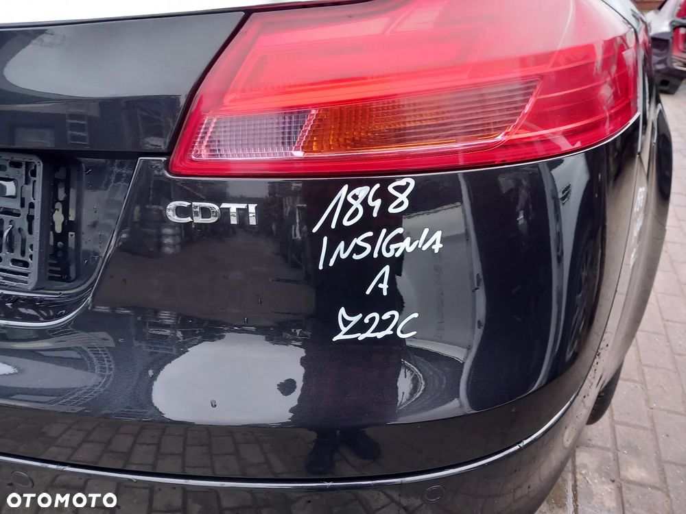 OPEL INSIGNIA A KLAPA BAGAŻNIKA TYLNA TYŁ KOMBI KOLOR: Z22C - 7