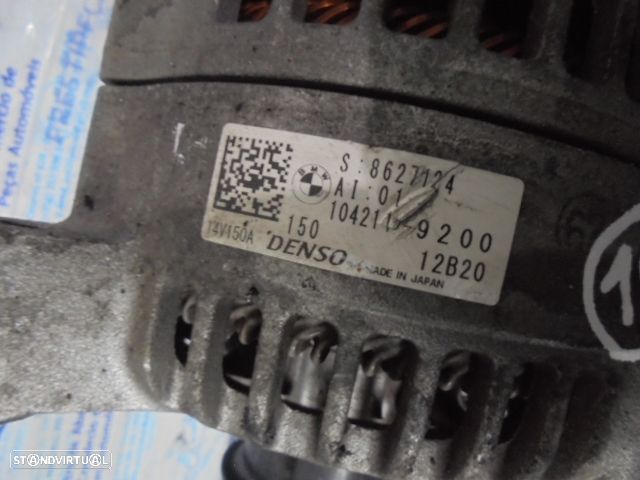 Alternador 1042119200 8627124 BMW F46 SERIE 2 2019 1.5D 115CV 5P CINZA DENSO 14V 150A - 5