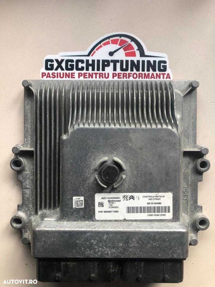 Calculator motor Citroen C4 A2C1444450001 272903053 HW9806671980 - 1