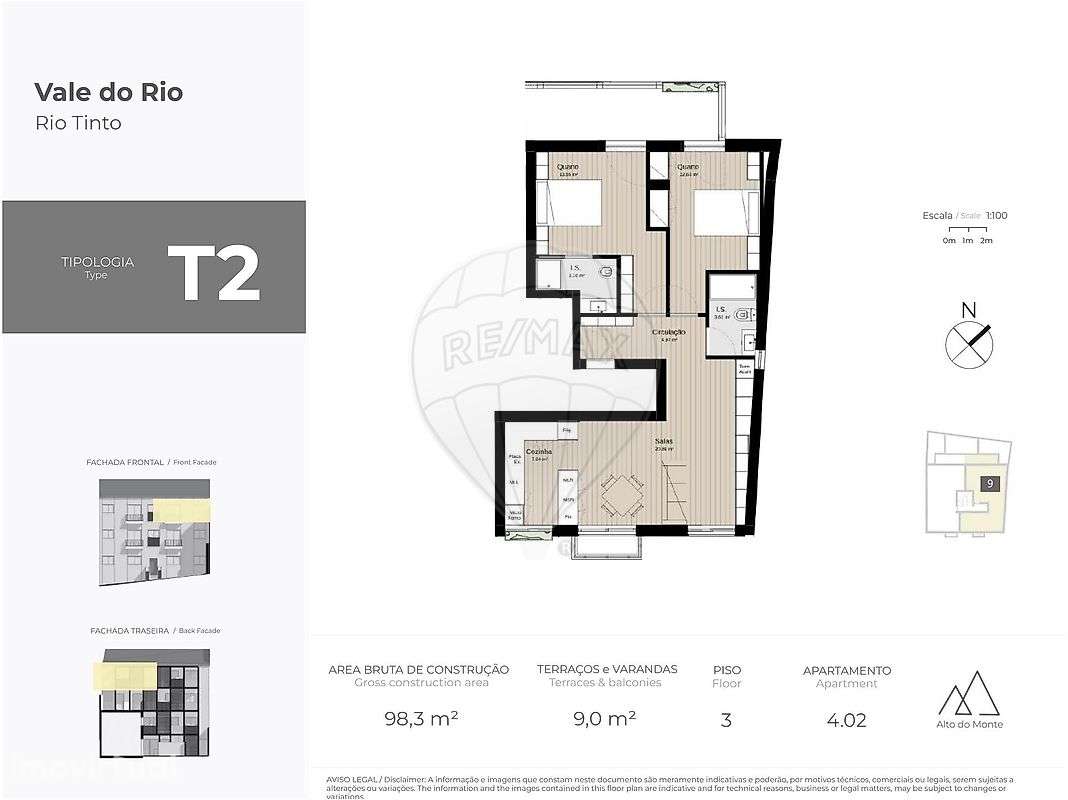 Apartamento T2 para venda - Grande imagem: 2/19