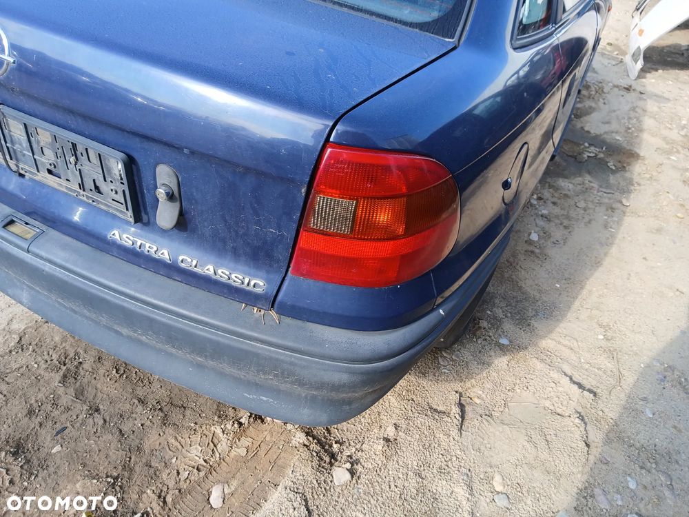 opel astra F I 1 y269 sedan maska pokrywa silnika klapa bagażnika zderzak lampa reflektor pas przedni - 4