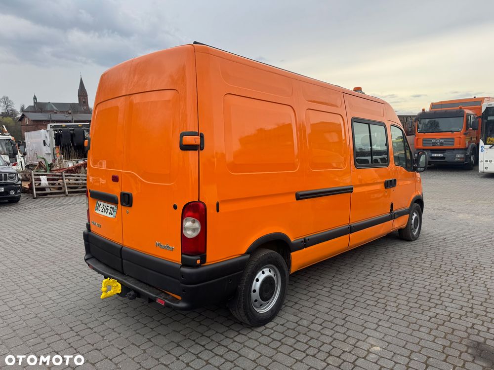 Renault Master Brygadówka 2009 r. 9 Osobowy 3 rzędy siedzeń 2m paka - 10
