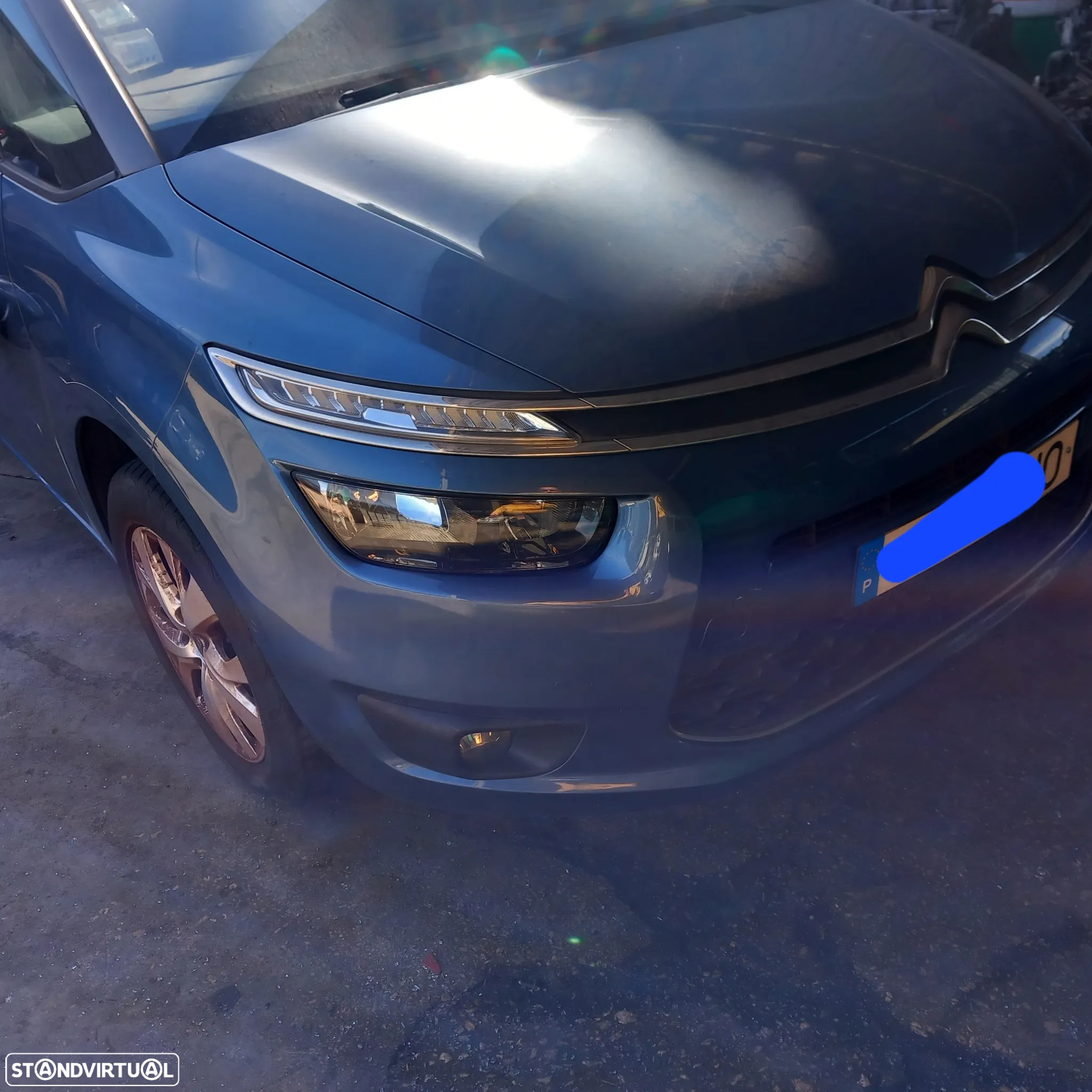 Frente completa com airbags e cintos citroen c4 picasso space tourer - 2