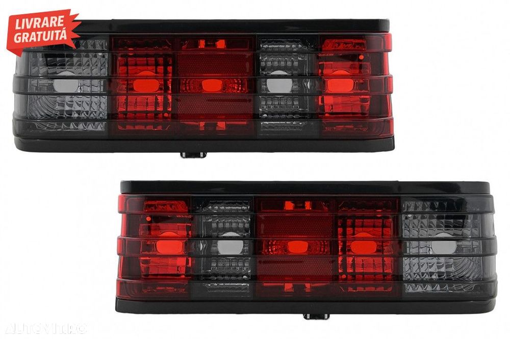Stopuri Mercedes W201 190 (1982-1993) Rosu Fumuriu - 1