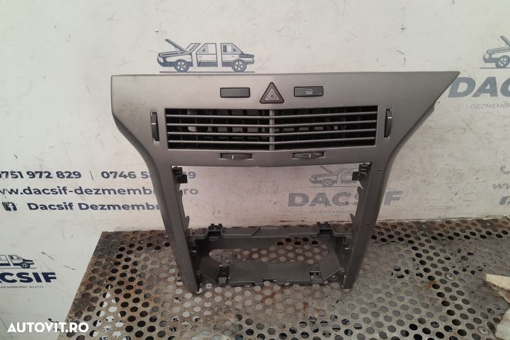 Grila ventilatie bord centru 331985437 Opel Astra H [2004 - 2007] wag - 4